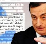 Draghi: la sovranità? L’avete già persa.