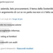 Lavori nel procurement e/o supply chain? Partecipa al sondaggio riguardo la sostenibilità.