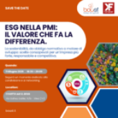 ESG NELLA PMI: IL VALORE CHE FA LA DIFFERENZA – Save the date!