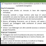 12° Acquisto di materie prime (LME ed energetici) - 25 approcci per negoziare